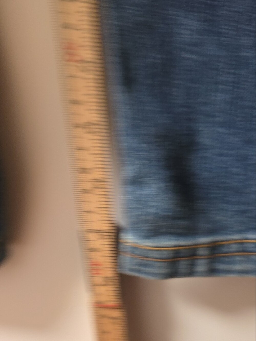 d. jeans Medium Blue Cropped Jeans with Woven Tan Belt Size 8 - Picture 7 of 8